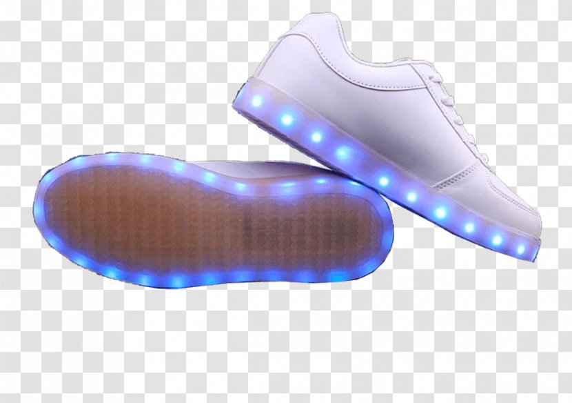 Light-emitting Diode Sneakers Shoe Color - Rgb Model - Zapatillas Transparent PNG