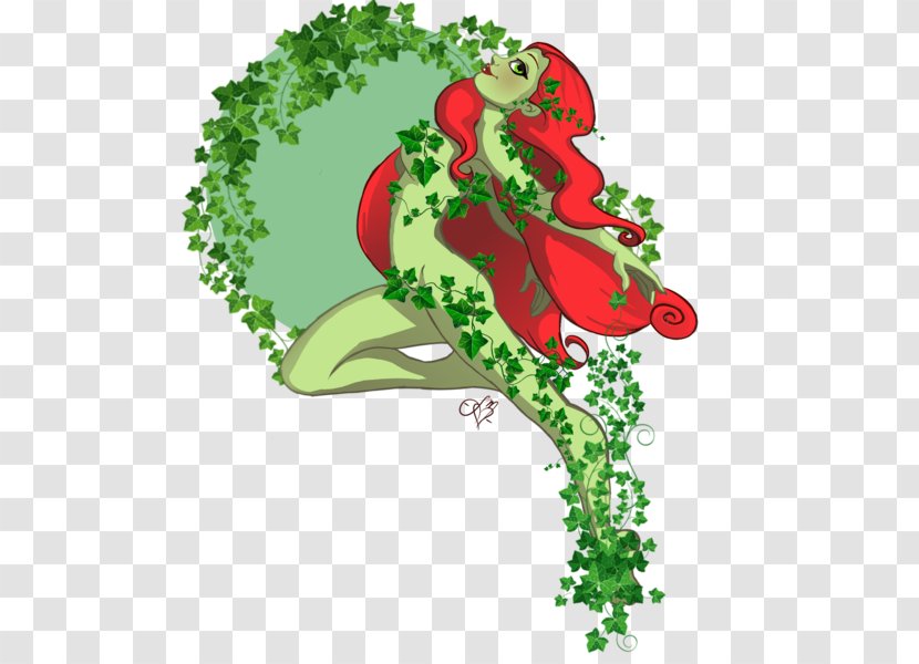 Poison Ivy Clip Art - Mythical Creature - Watercolor Painting Transparent PNG