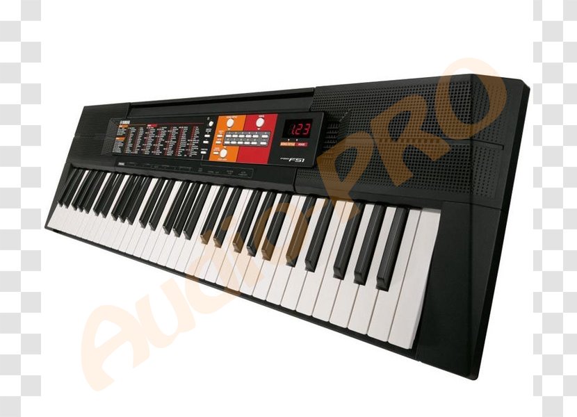 Yamaha PSR-F51 Electronic Keyboard Corporation Musical Instruments Transparent PNG