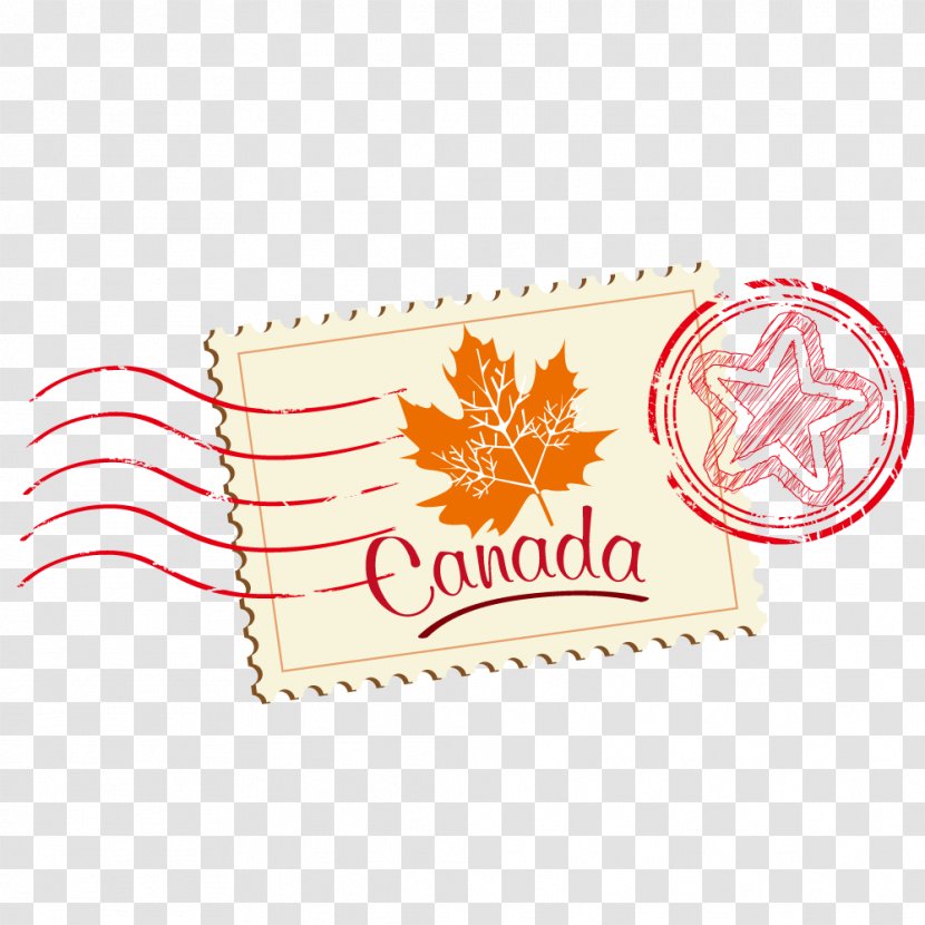 Canada Cargo Computer File - Vector Stamp Transparent PNG