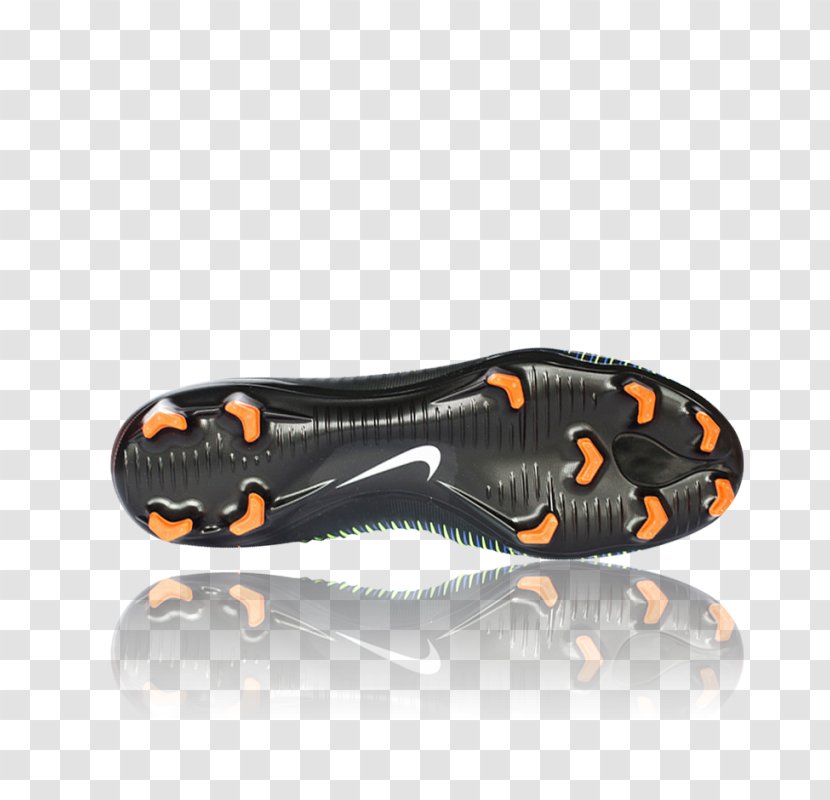 Nike Mercurial Vapor Sports Shoes Football Boot - Orange - Backpack Light Transparent PNG