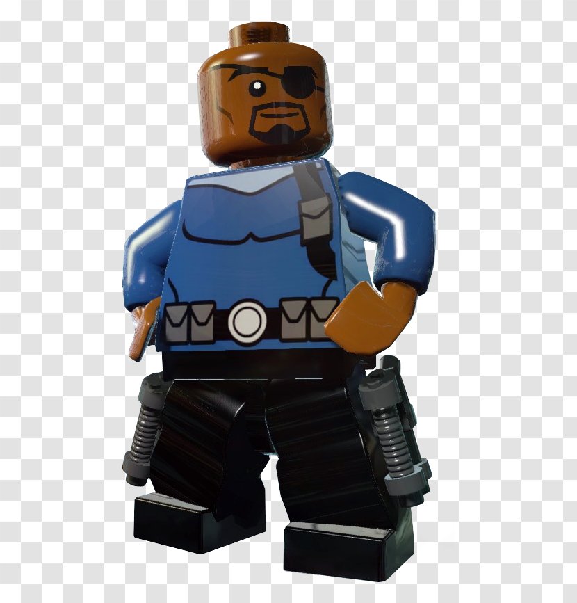 Lego Marvel Super Heroes 2 Marvel's Avengers Nick Fury Clint Barton - Toy Transparent PNG