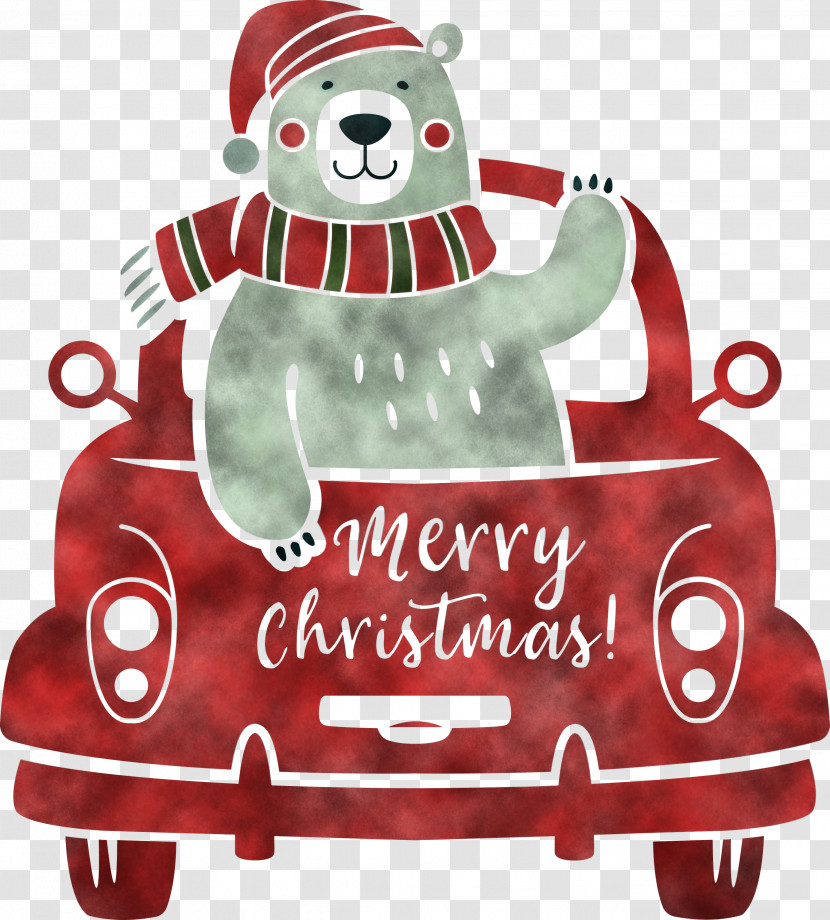 Merry Christmas Car Transparent PNG