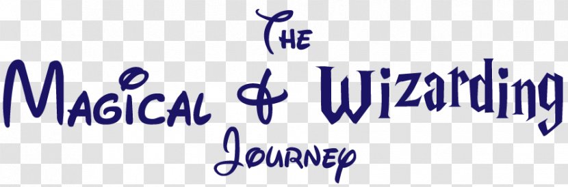 Logo Paper Brand Font Wizarding World - Blue - Island Of Adventure Transparent PNG