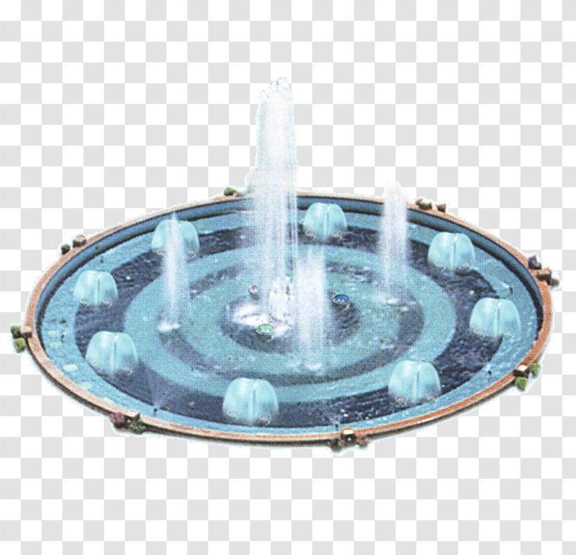 Park Cartoon - Fountain - Vehicle Water Feature Transparent PNG