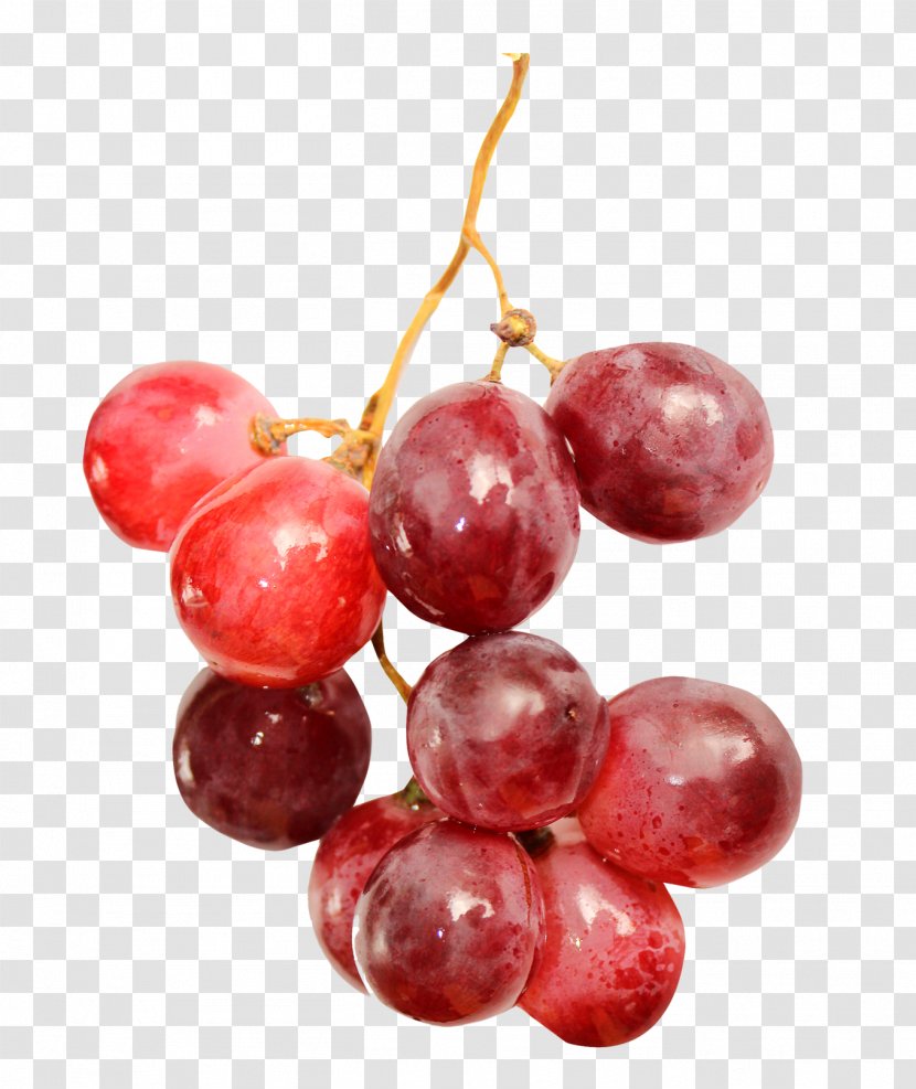 Red Wine Grape Fruit - Berry - Grapes Transparent PNG