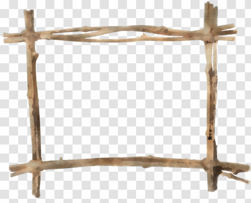 Cross Branch Twig Furniture Symbol Transparent PNG