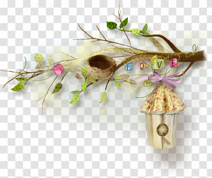 Morning Hope Greeting - Emotion - Nest On The Branches Transparent PNG