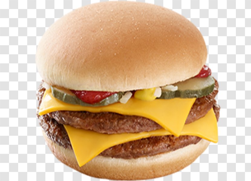 Cheeseburger Steak Burger Hamburger McDonald's Quarter Pounder Big Mac - Food - Cheese Transparent PNG
