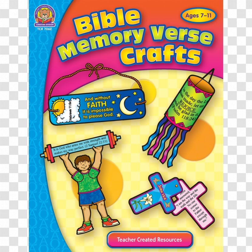 Bible Memory Verse Crafts Stories & Crafts: Old Testament Religious Text - Memorization - Teacher Books Transparent PNG