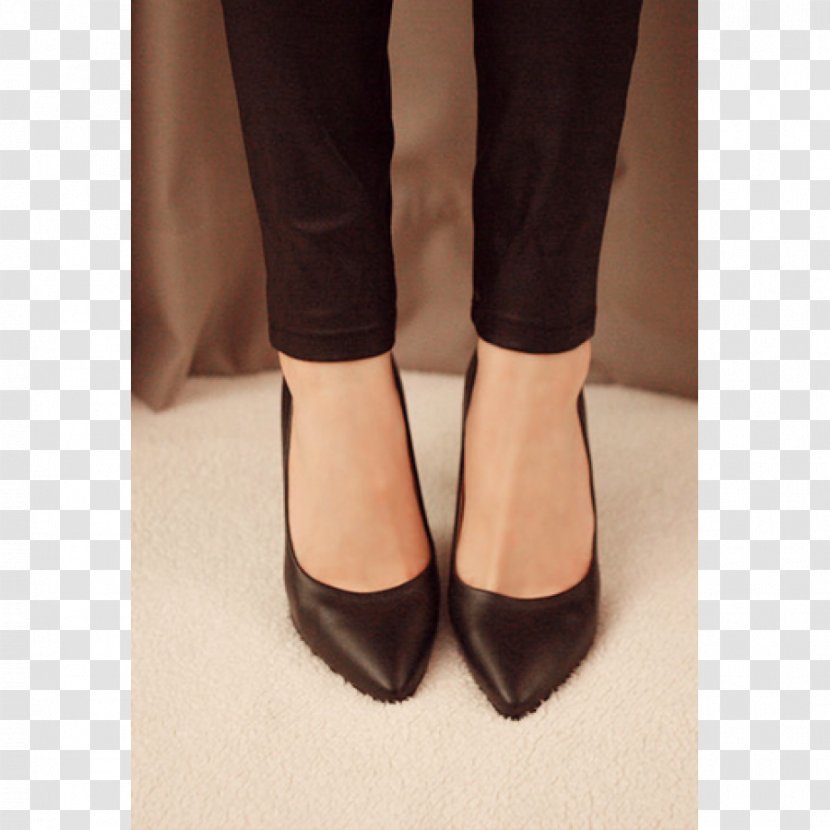 Ballet Flat High-heeled Shoe Wedge Court - Ugg - Slippers Transparent PNG