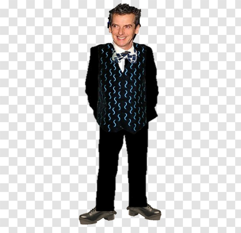 Tuxedo M. Necktie Costume Sleeve - Peter Capaldi Transparent PNG