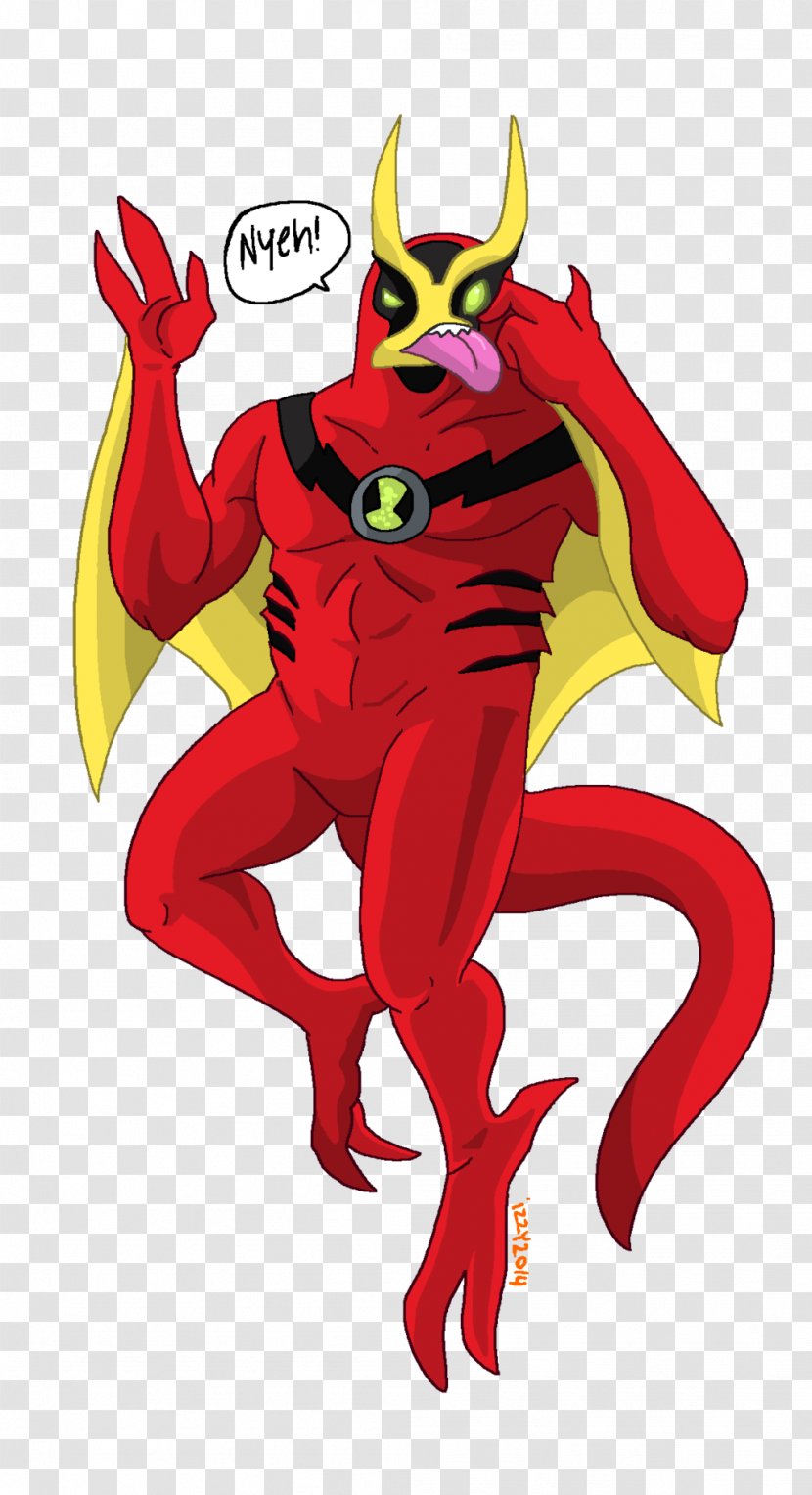 Demon Superhero Clip Art - Supernatural Creature Transparent PNG