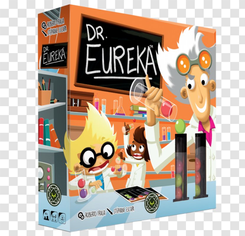 Blue Orange Games Dr. Eureka Board Game - Video - Toy Transparent PNG