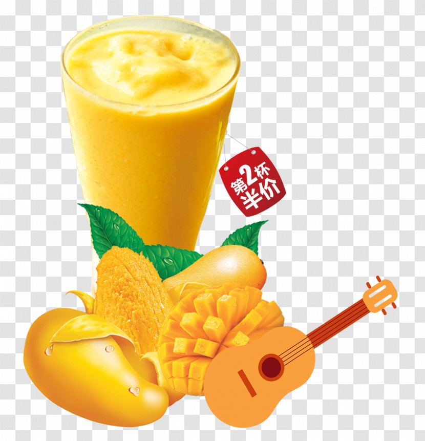 Juice Mango Flavor Fruit Auglis - Orange - Delicious Transparent PNG