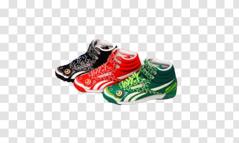 Koinobori Reebok Freestyle Sneakers - Classic - Carp Shoes Transparent PNG