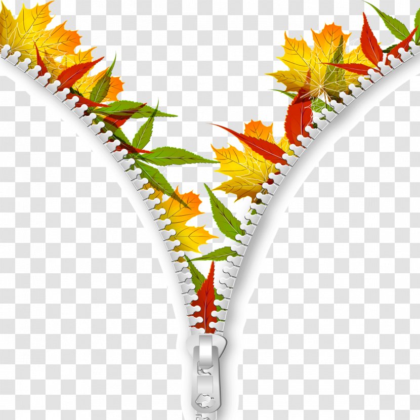 Poster Sales Promotion Autumn Chinese New Year - Maple Zipper Transparent PNG
