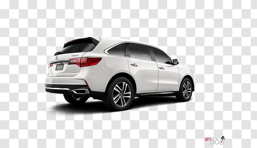 2017 Acura MDX 2018 Sport Hybrid Car Honda Integra - Full Size Transparent PNG