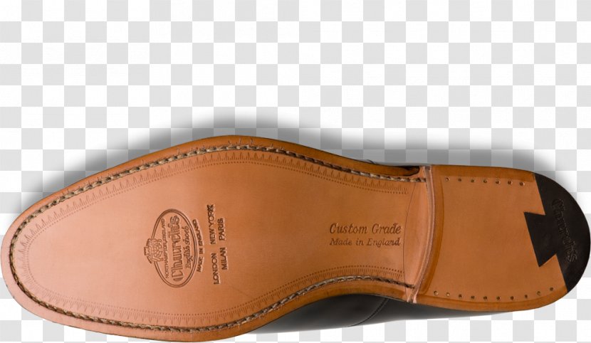 Slide Leather Sandal Shoe - Walking Transparent PNG