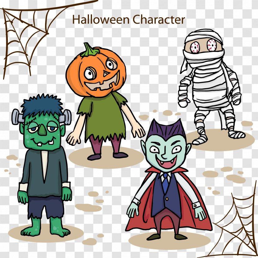 Halloween Download Clip Art - Convite - Devil Gathers Transparent PNG