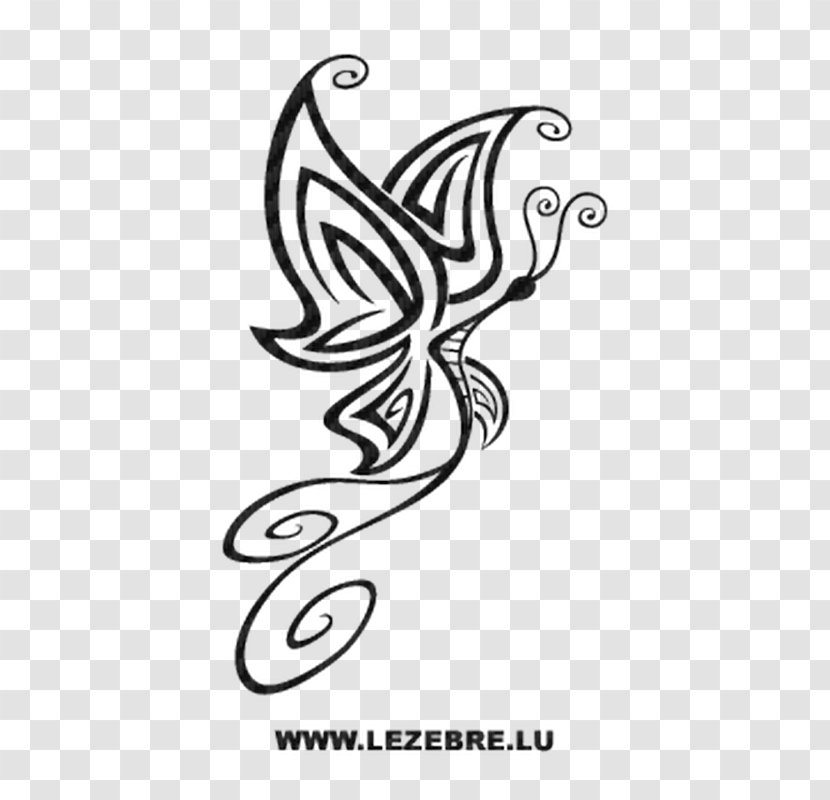 Butterfly Tattoo Drawing Vector Graphics Design Transparent PNG