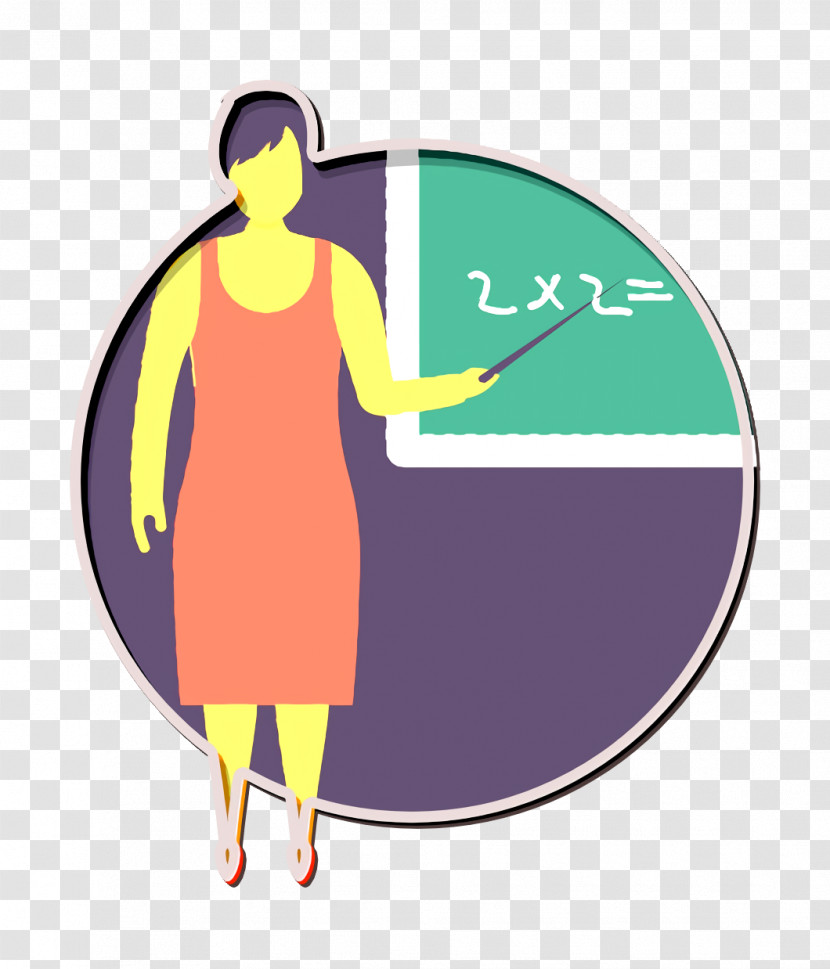 Professions Icon Teacher Icon Transparent PNG