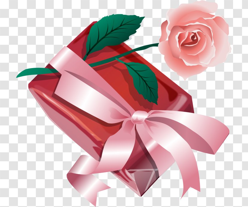 Birthday Valentine's Day Gift Clip Art - Flower Transparent PNG
