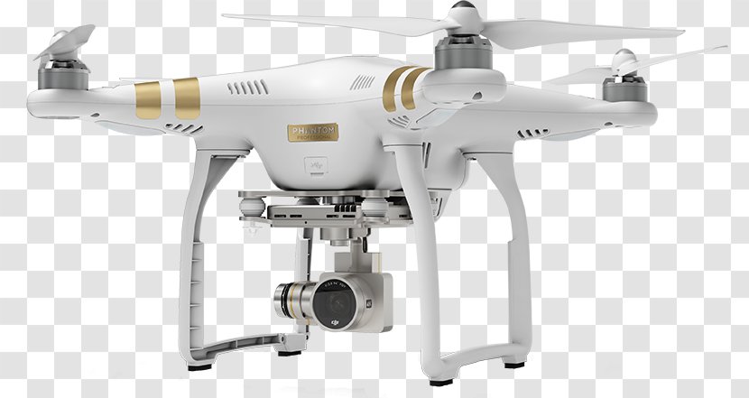 DJI Phantom 3 Professional Unmanned Aerial Vehicle Quadcopter - Rotorcraft - Camera Transparent PNG