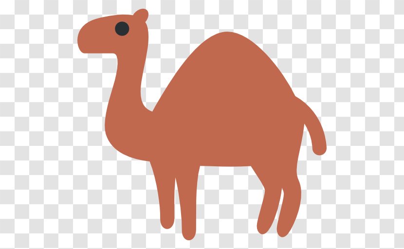 Dromedary Emoji Spell Bactrian Camel Text Messaging - Sticker Transparent PNG