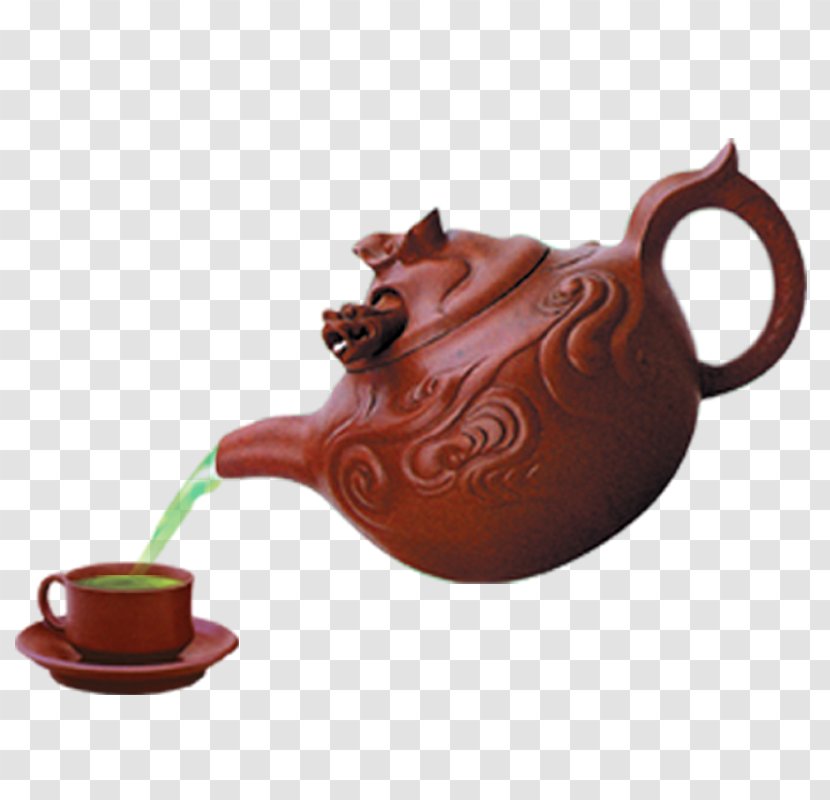 Teapot Yixing Tieguanyin Teaware - Mug - Tea Creative Transparent PNG