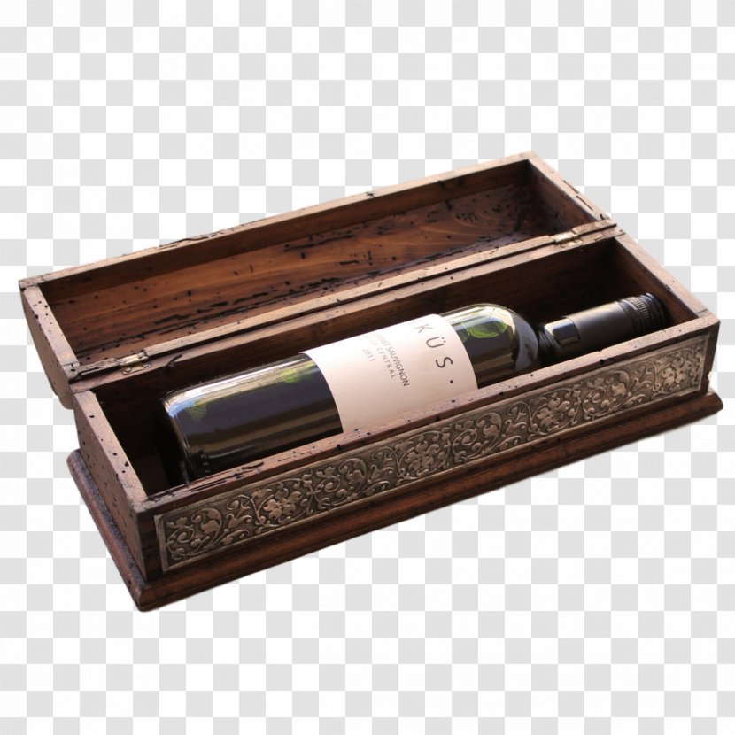 Box Wine Gift Wedding - Wood Transparent PNG