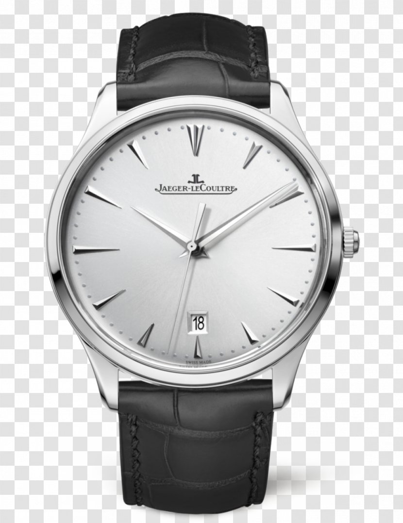 Jaeger-LeCoultre Master Ultra Thin Moon Power Reserve Indicator Automatic Watch - Strap Transparent PNG