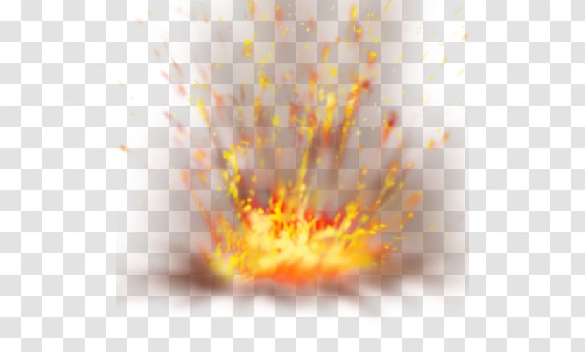 Explosion Photography Clip Art - Orange - Fire Elemental Transparent PNG
