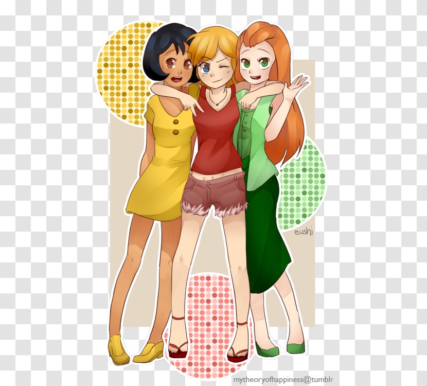 Totally Spies! Fan Art - Heart - Spies Belly Transparent PNG