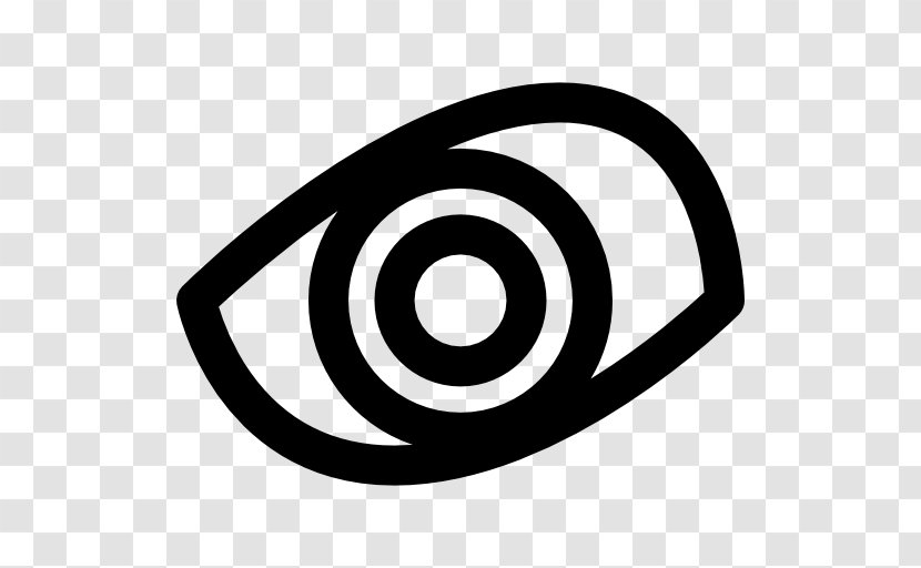 Clip Art - Black And White - Eye Transparent PNG