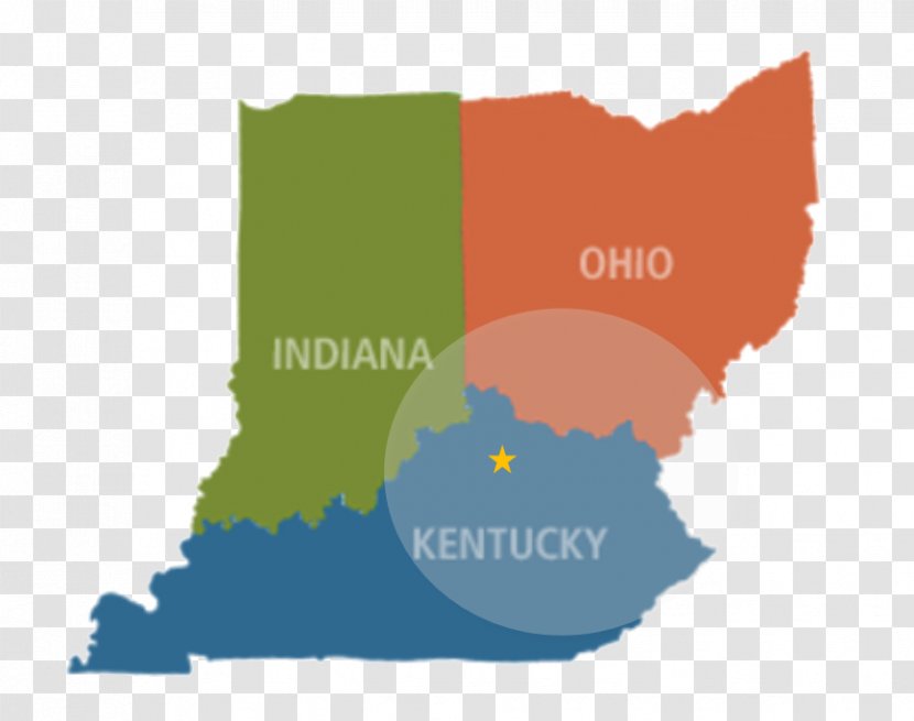 Illinois–Indiana–Kentucky Tri-state Area Florence Ohio County, Kentucky River Map - Road - Georgia Farming America Transparent PNG