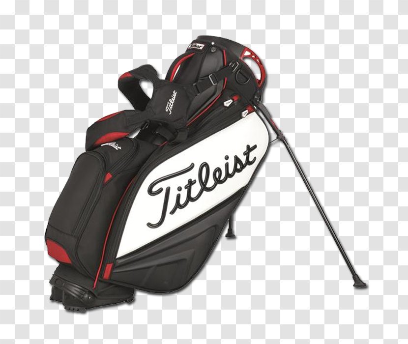 Titleist Golf Equipment Clubs Bag - Black Transparent PNG
