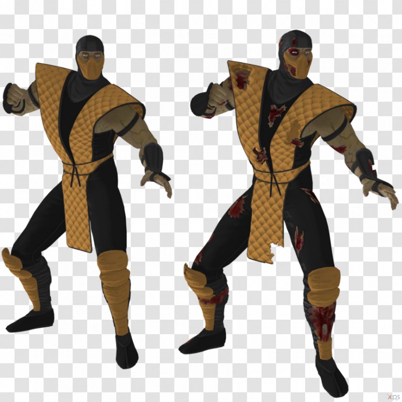 Mortal Kombat II X Tremor Scorpion - Silhouette Transparent PNG