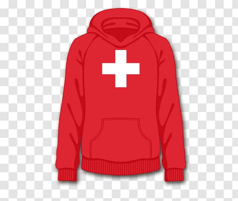 Sweatshirt Switzerland T-shirt Hood Jumper - Tshirt Transparent PNG