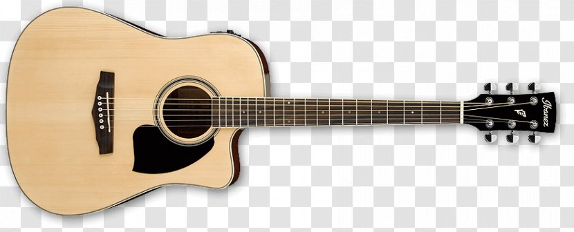 Ibanez Artcore Vintage ASV10A Acoustic Guitar Dreadnought Acoustic-electric - Flower - Performance Transparent PNG