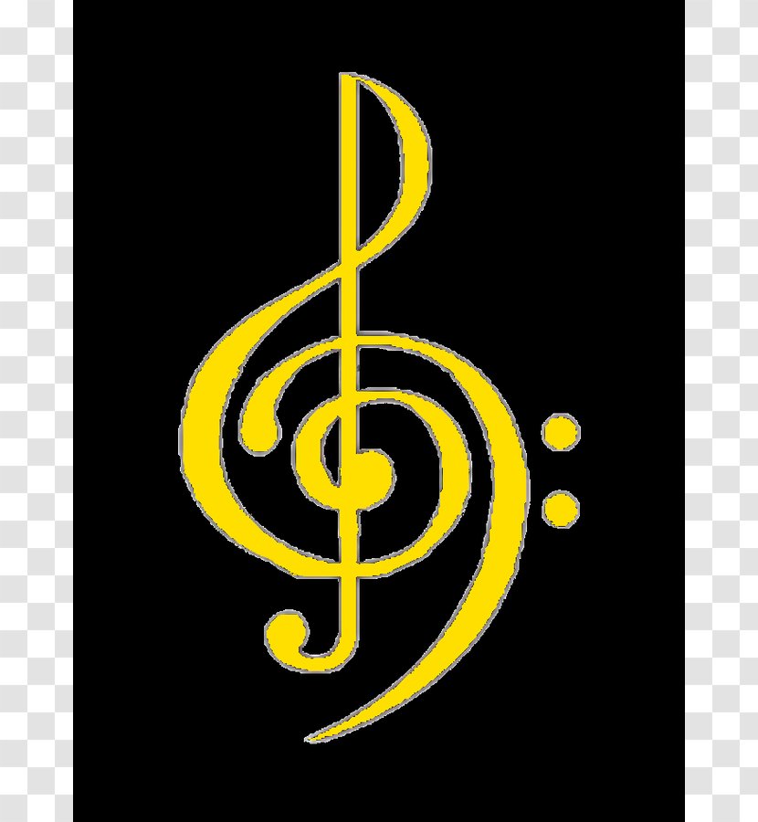 Musical Note Choir Soprano Double Bass - Heart - G Clef Picture Transparent PNG