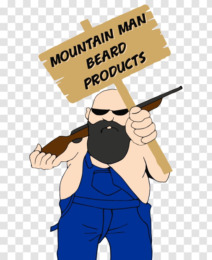 Mountain Man Cartoon Jeep Clip Art - Fictional Character Transparent PNG