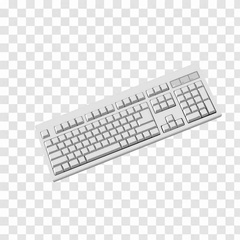 Computer Keyboard Keycap Backlight Gaming Keypad Realforce - Usb - White Background Image Transparent PNG