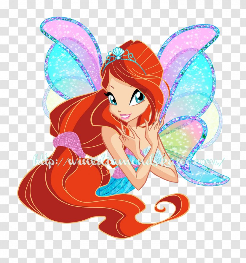 Bloom Tecna Musa Stella Winx Club - Moths And Butterflies - Season 5Trix Transparent PNG