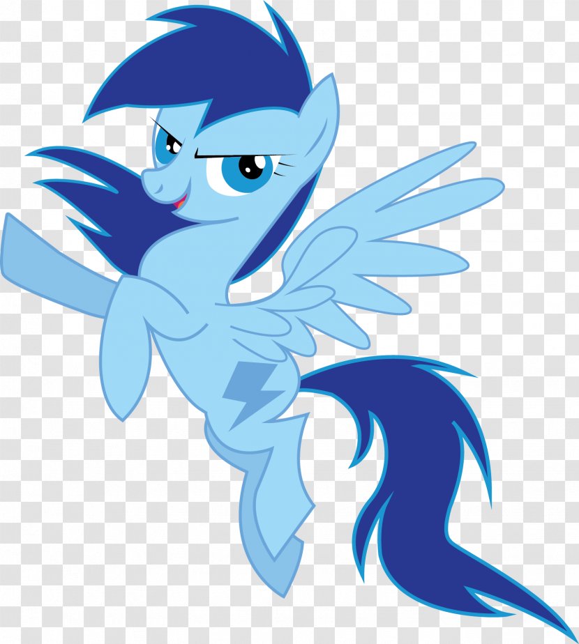 Pony Pinkie Pie Horse Rainbow Dash Blue - Silhouette Transparent PNG