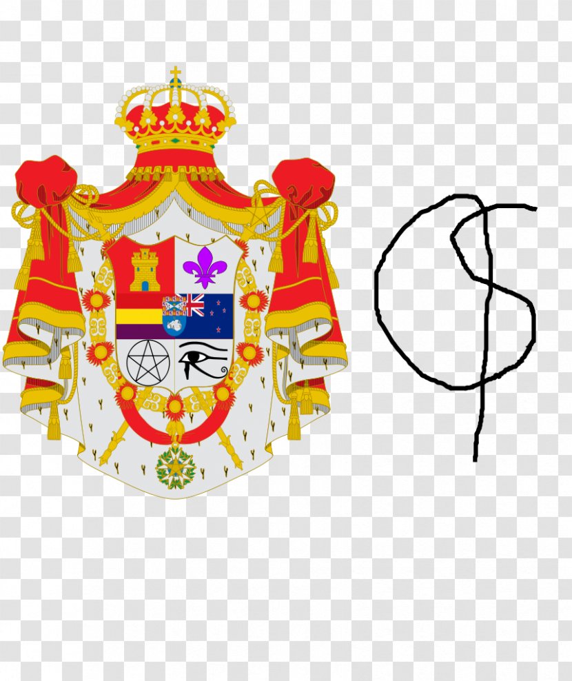 Spain Kingdom Of Navarre Duke Osuna Crown Castile - Crest - Four Elements Transparent PNG