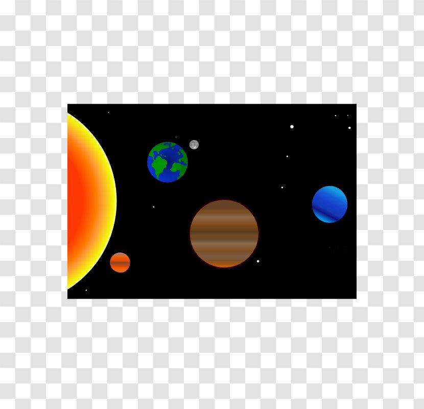 Planet Astronomical Object Clip Art - Orange - Espacio Transparent PNG