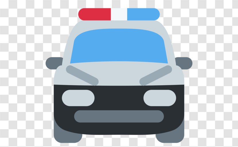Police Officer Emoji Car Transparent PNG