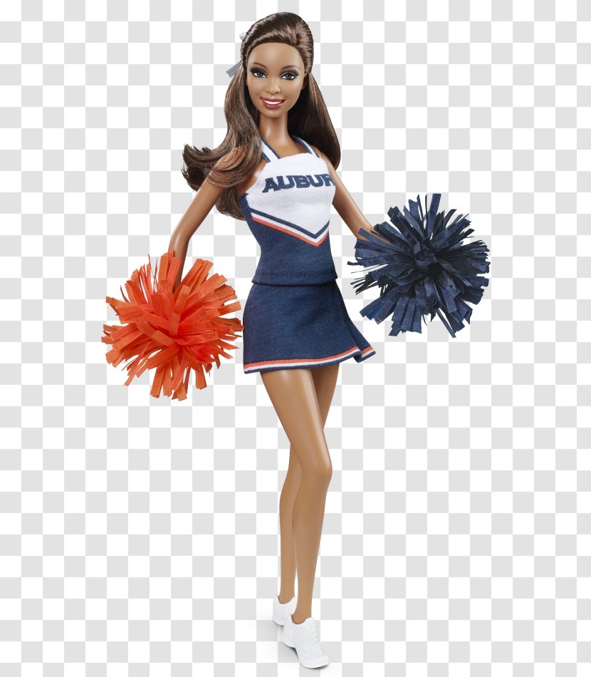 Barbie Doll Toy University African American - Auburn Transparent PNG