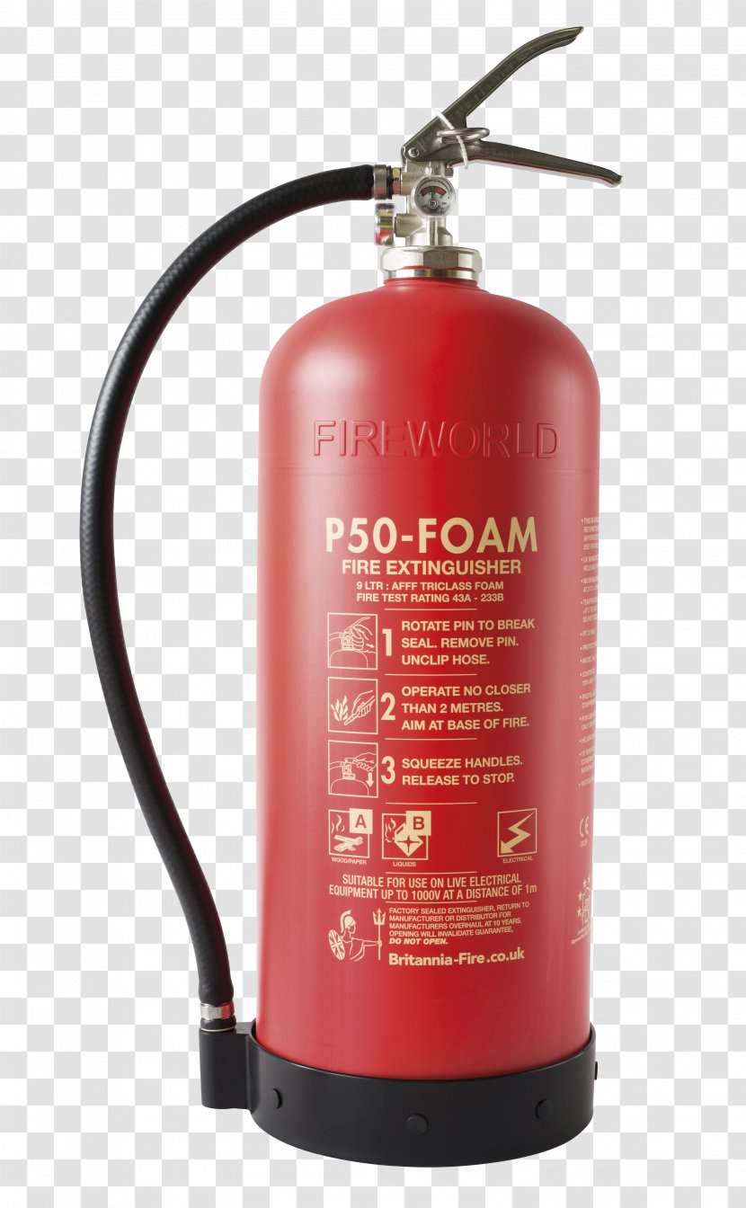 Fire Extinguishers ABC Dry Chemical Firefighting Foam Protection - Invention - Extinguisher Transparent PNG